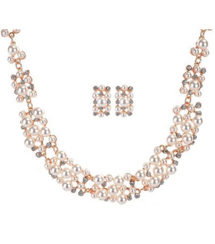 SET513 - Pearl necklace set
